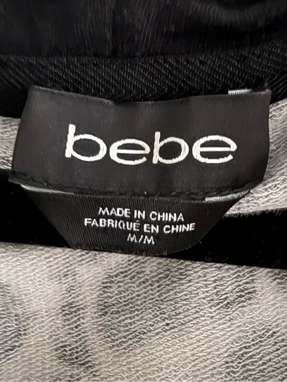 Bebe like new Leopard Print Hooded Women's Y2K Sweater - Picture 8 of 8